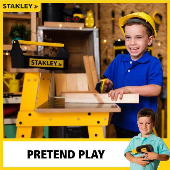 Stanley Jr. 19 Piece Tool Set With Helmet