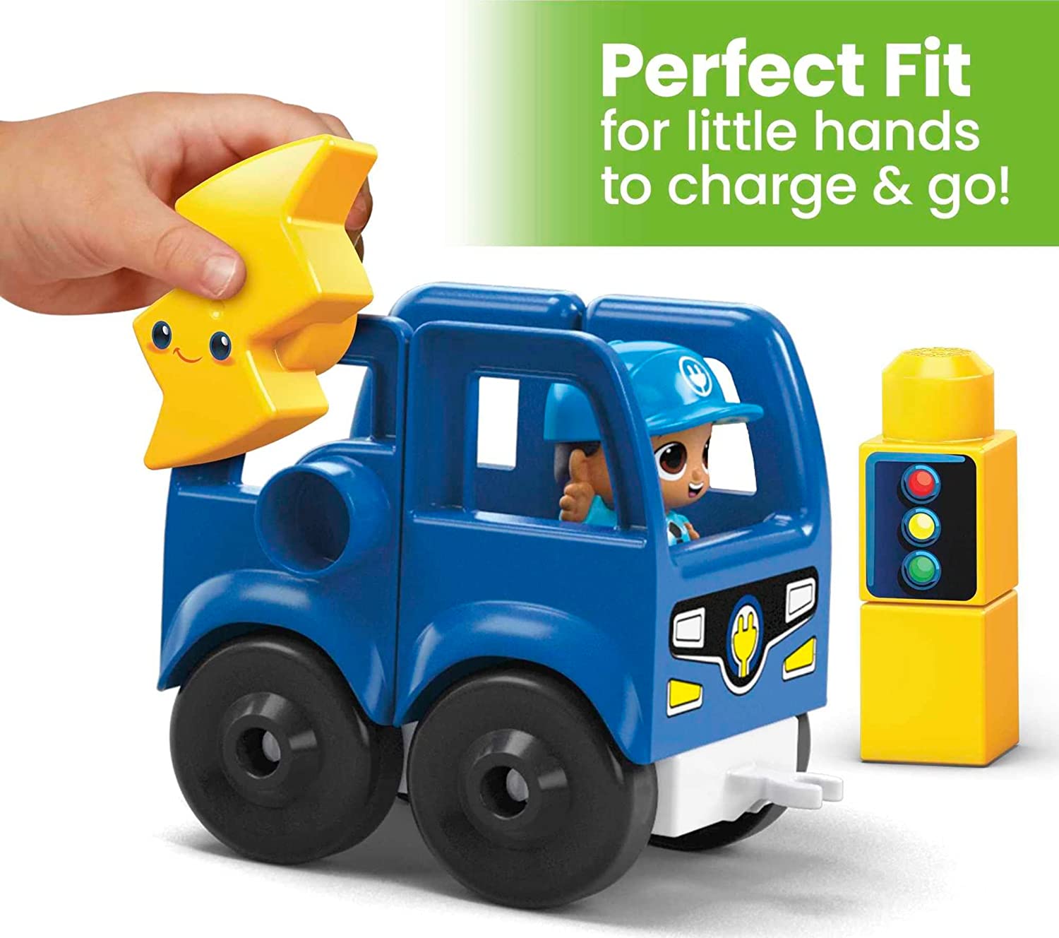 MEGA Bloks Green Town Charge And Go Bus
