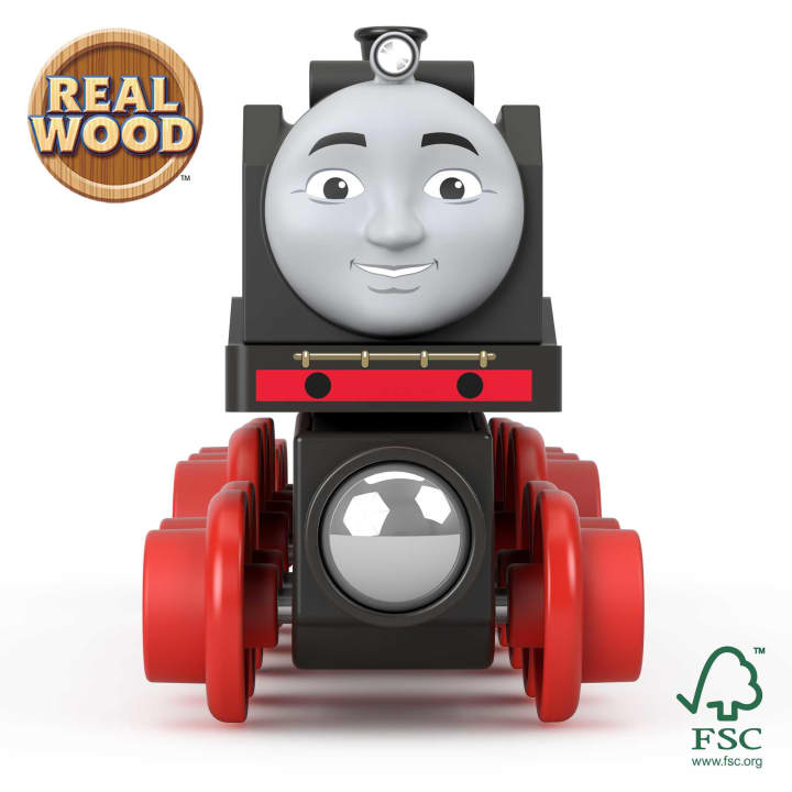 Fisher-Price Thomas & Friends Wooden Railway Hiro Engine & Coal-Car