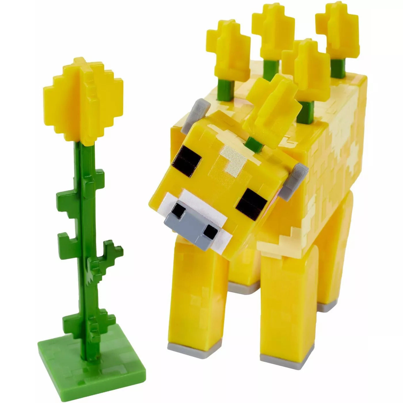 Minecraft Craft-A-Block Figure - Moobloom - Toyworld Australia