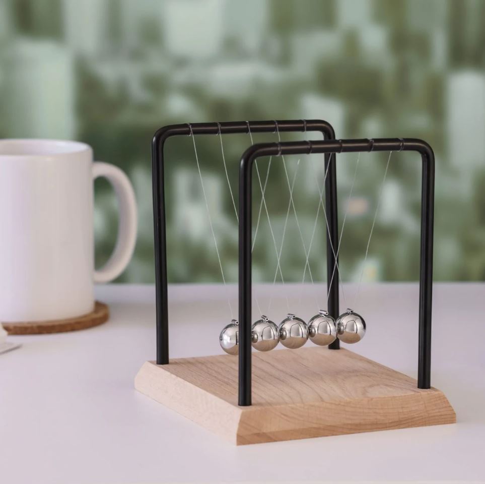 Heebie Jeebies Newtons Cradle 14cm