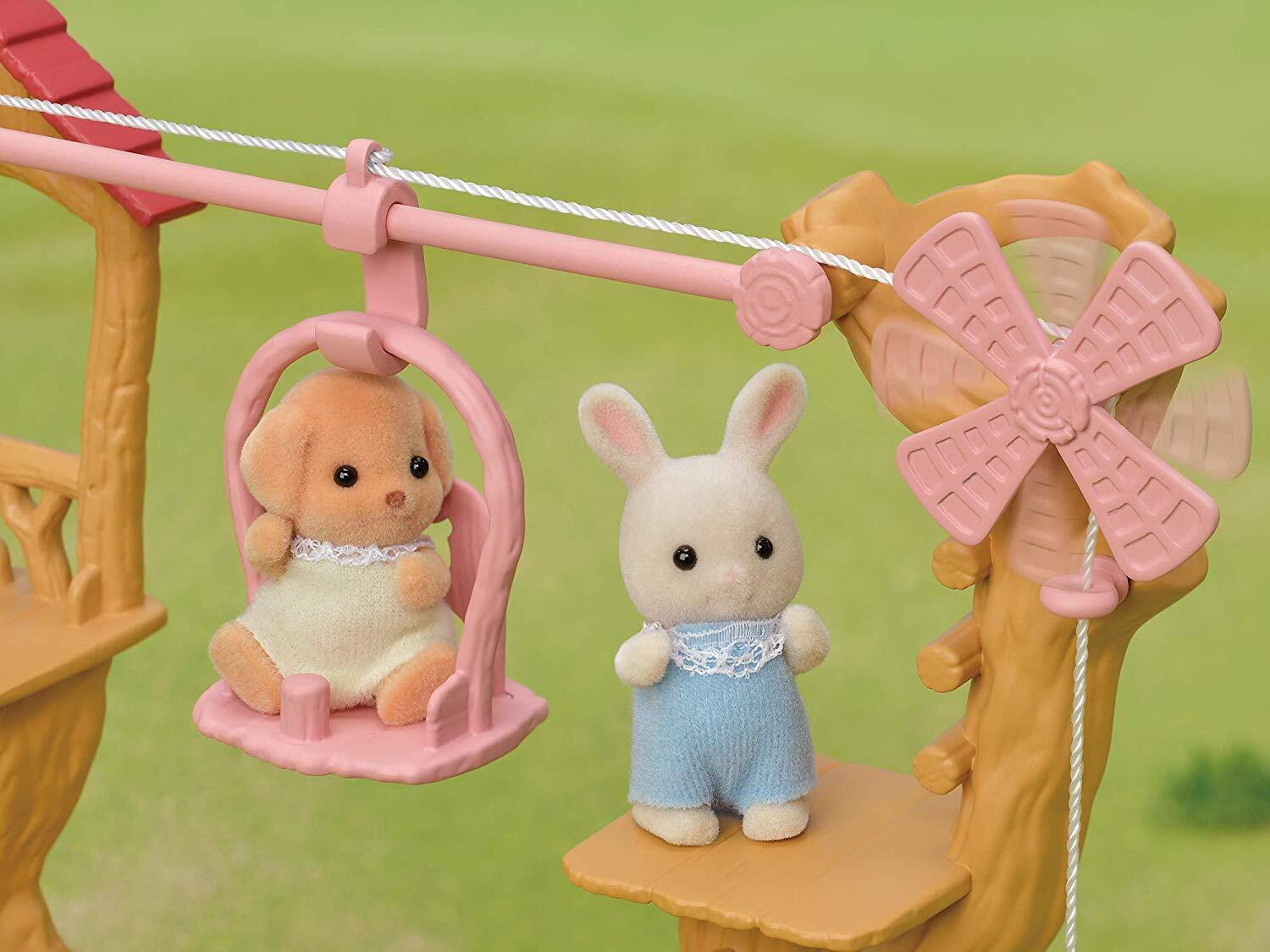 Sylvanian Families Baby Ropeway Park - Toyworld Australia