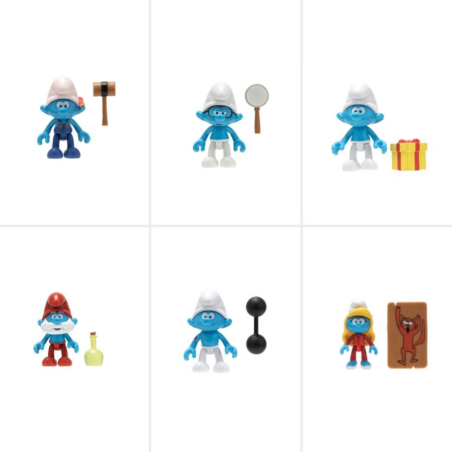 The Smurfs Mystery Mushroom Houses Assorted Styles