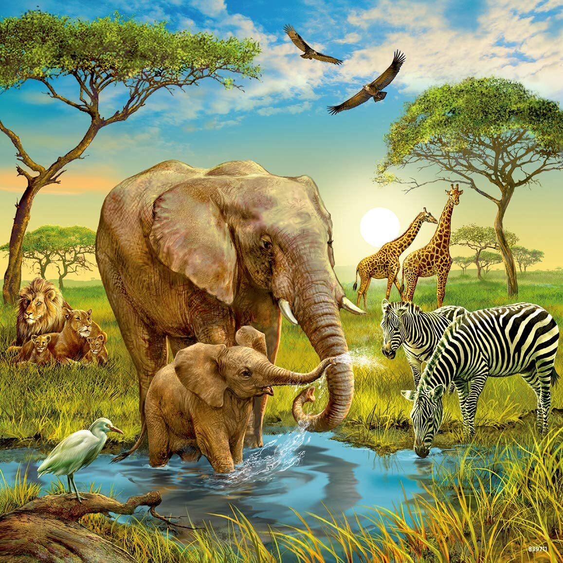 Ravensburger Animals Of The Earth 3x49 Piece