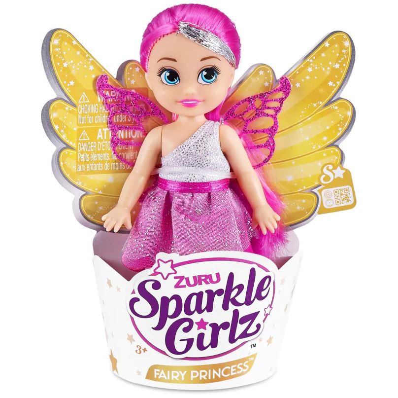 ZURU Sparkle Girlz Fairy Cupcake Doll Assorted Styles