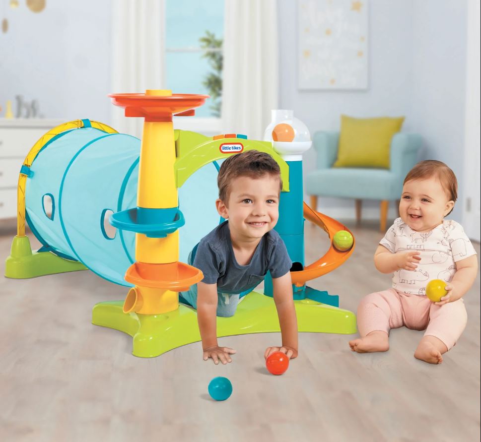 Little Tikes Learn & Play 2 In 1 Activity Tunnel
