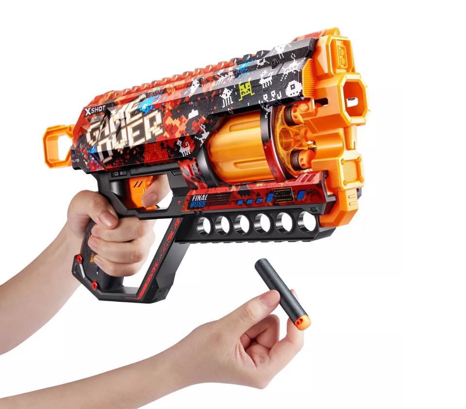 ZURU X Shot Skins Griefer Blaster Game Over
