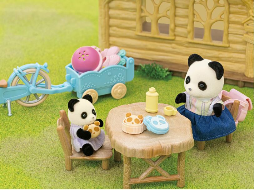 Sylvanian Families Cycle & Skate Accessories Set - Panda Girl - Toyworld Australia