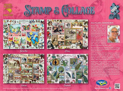 STAMP & COLLAGE 1000 PIECE JIGSAW PUZZLE
PEACOCKS