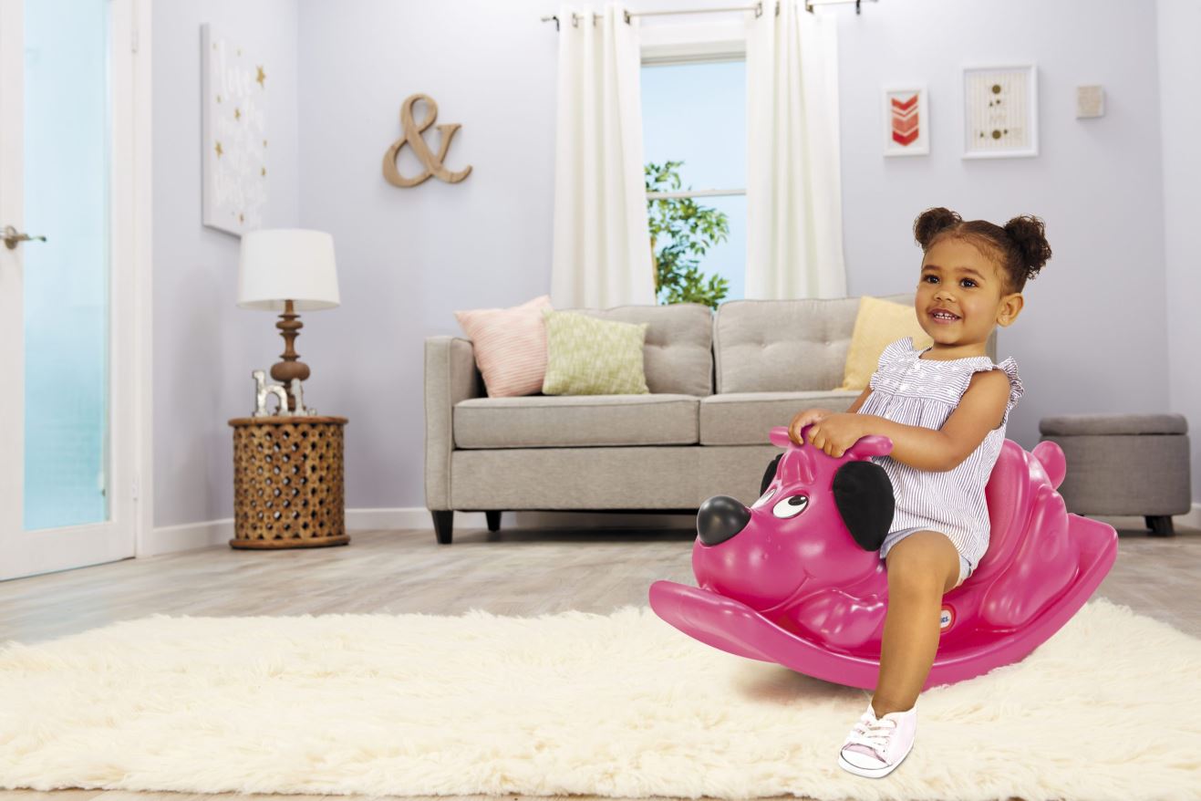 Little Tikes Rockin Puppy Magenta  Rocker