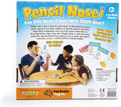 FAT BRAIN PENCIL NOSE DRAWING GAME