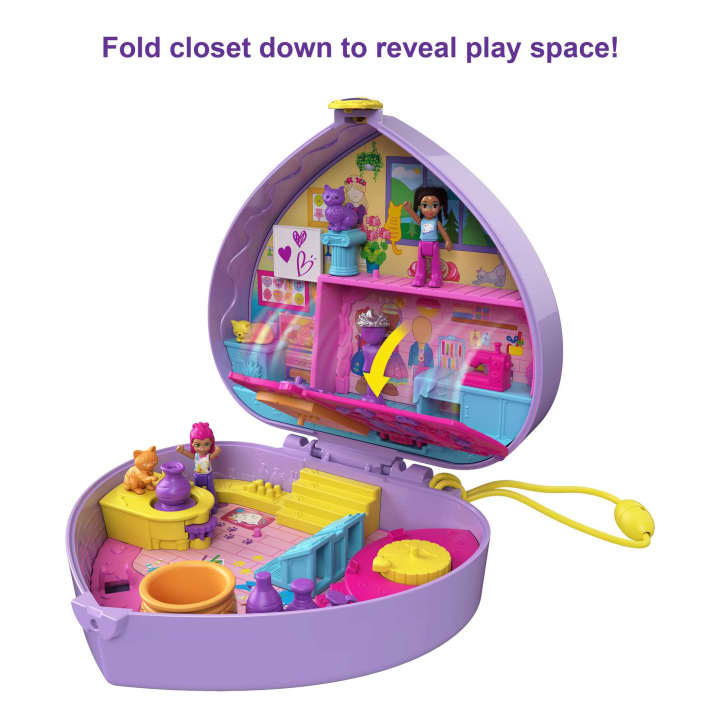 Polly Pocket Starring Shani Art Studio Compact