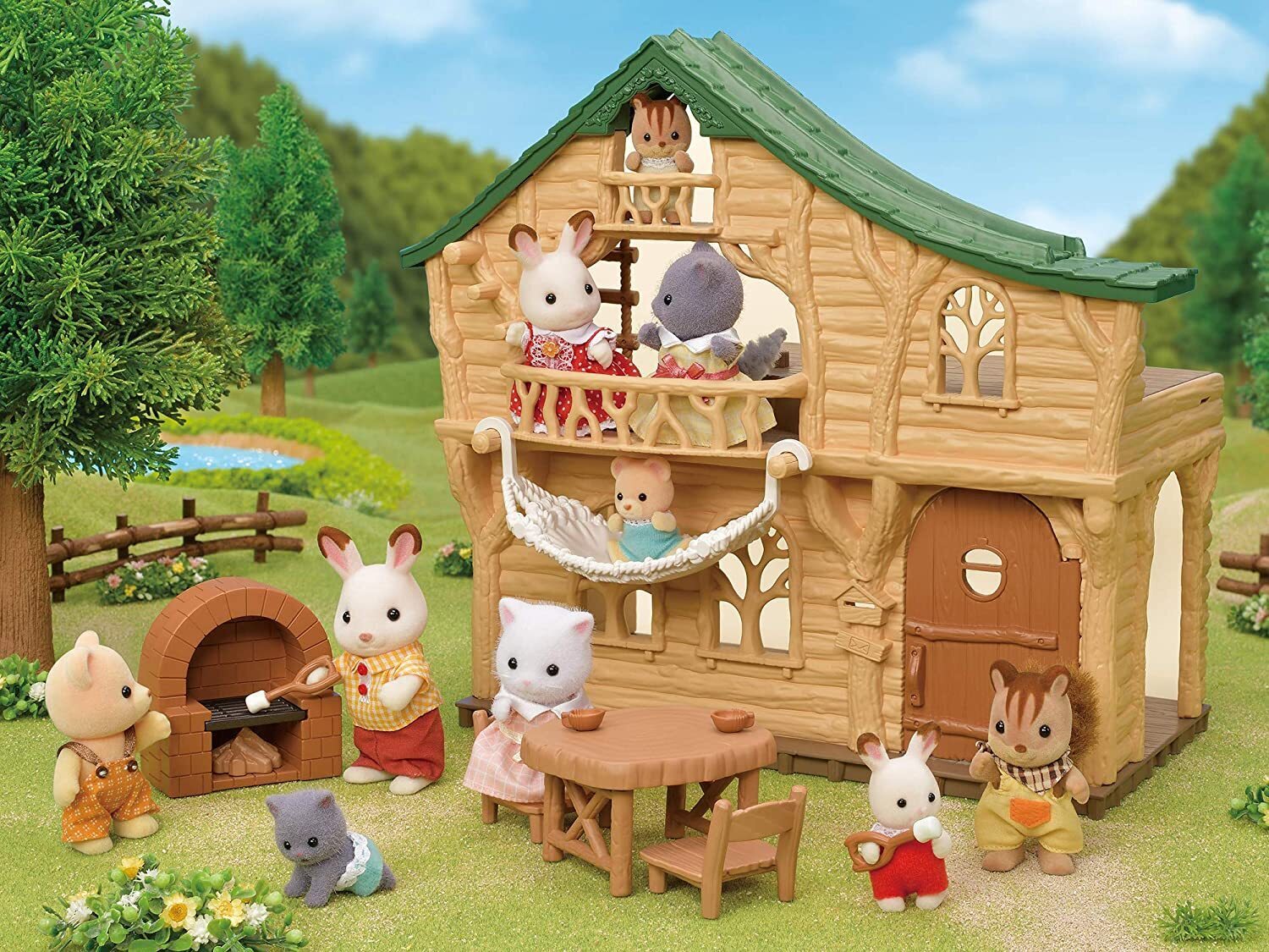Sylvanian Families Lakeside Lodge - Toyworld Australia