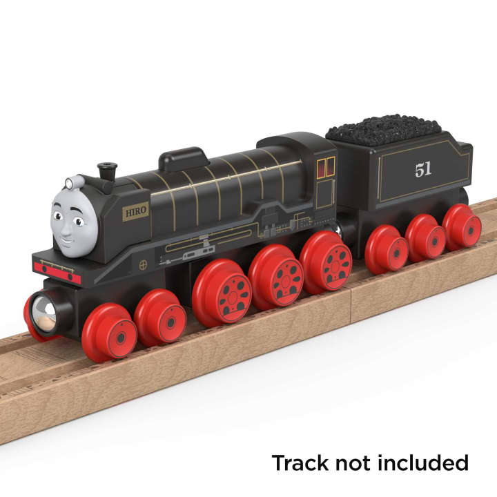 Fisher-Price Thomas & Friends Wooden Railway Hiro Engine & Coal-Car