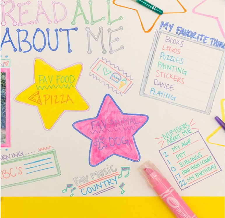 Crayola Project XL Markers Brights 4 Pack