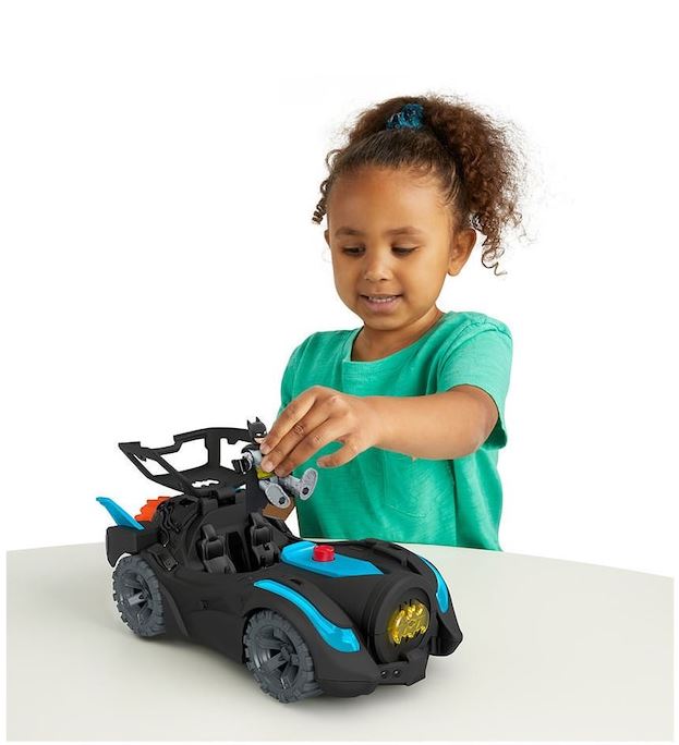 Fisher-Price Imaginext DC Super Friends Lights And Sounds Batmobile