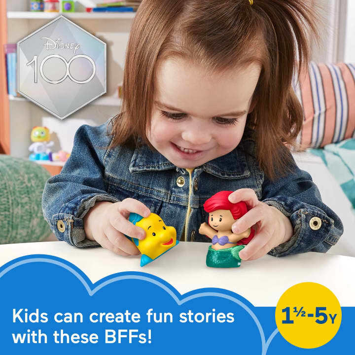 Fisher-Price Little People Disney Princess - Ariel & Flounder