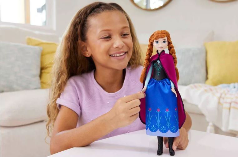 Disney Frozen Core Fashion Doll Anna In Blue Dress Toyworld Australia Disney Frozen Core Fashion Doll Anna In Blue Dress Toyworld Australia