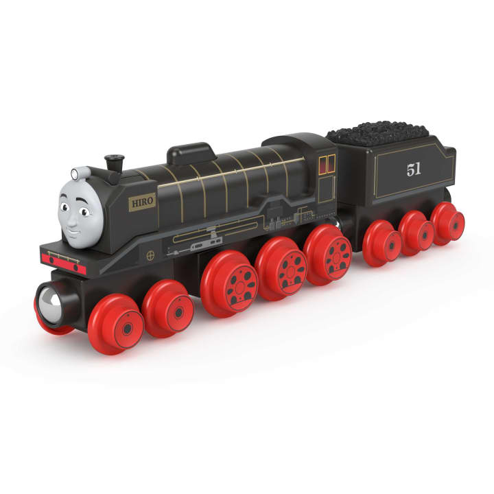 Fisher-Price Thomas & Friends Wooden Railway Hiro Engine & Coal-Car