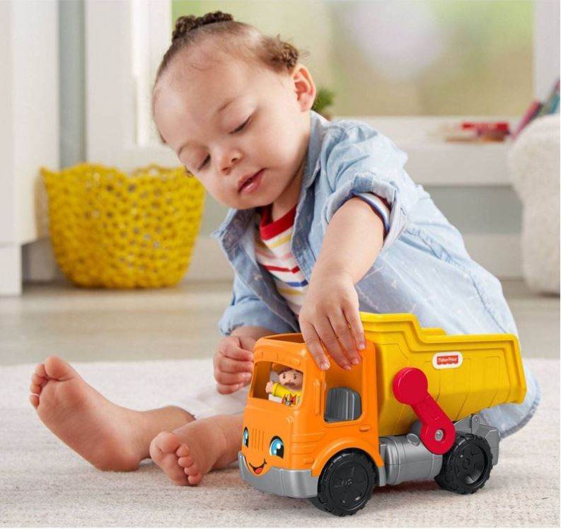 Fisher-Price Little People Large Vehicle Work Together Dump Truck