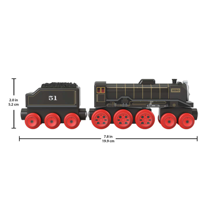 Fisher-Price Thomas & Friends Wooden Railway Hiro Engine & Coal-Car