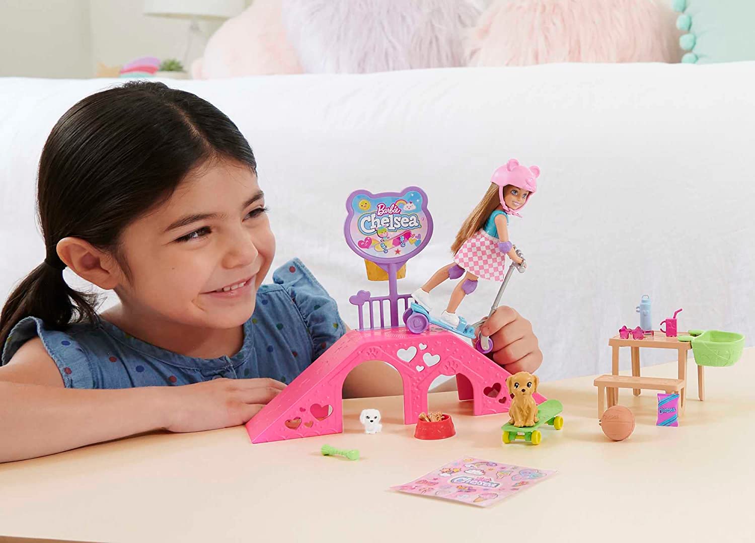 Barbie Chelsea Skatepark Playset