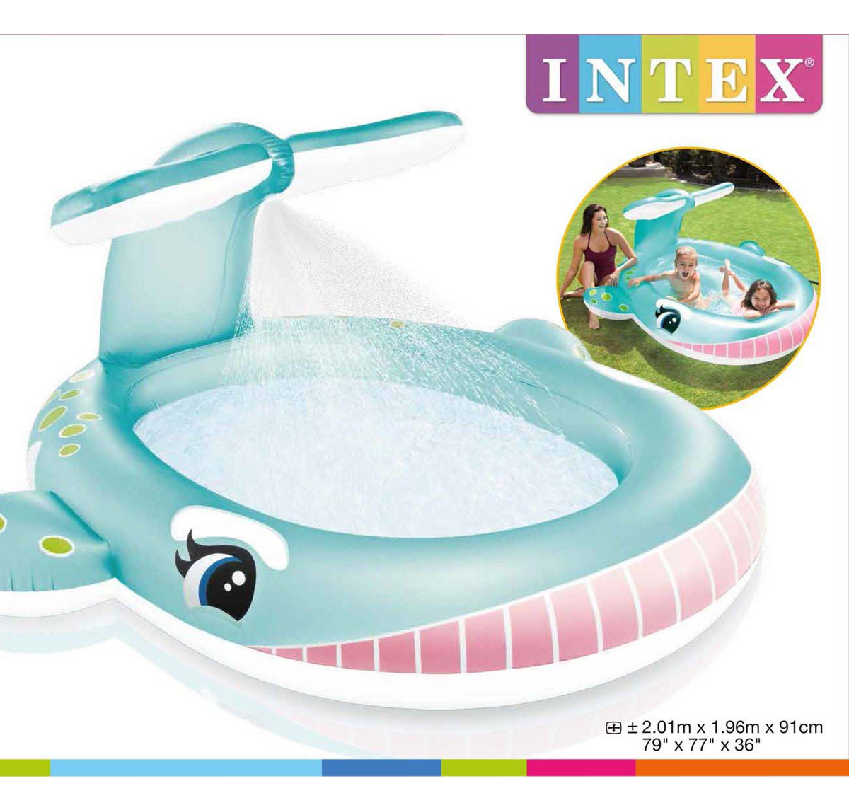Intex Whale Spray Pool