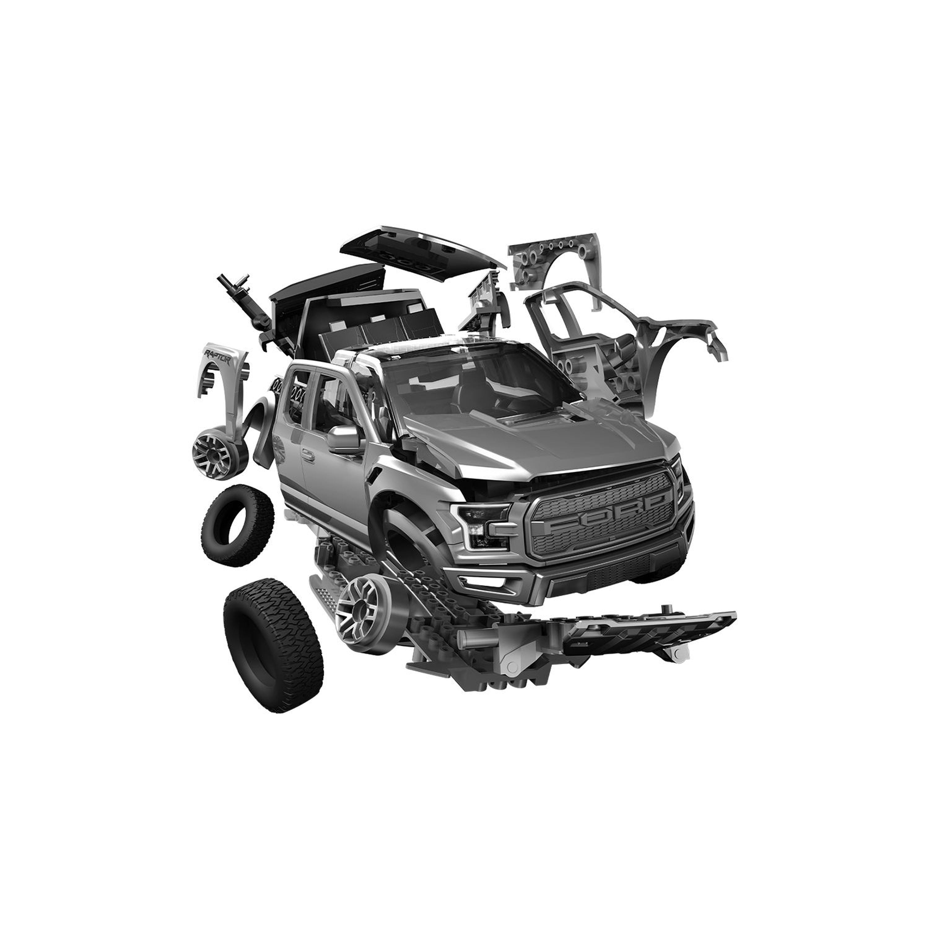 AirFix QuickBuild Ford F-150 Raptor Model Kit