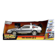 Jada Back To The Future 1:16 Remote Control Time Machine With Lights