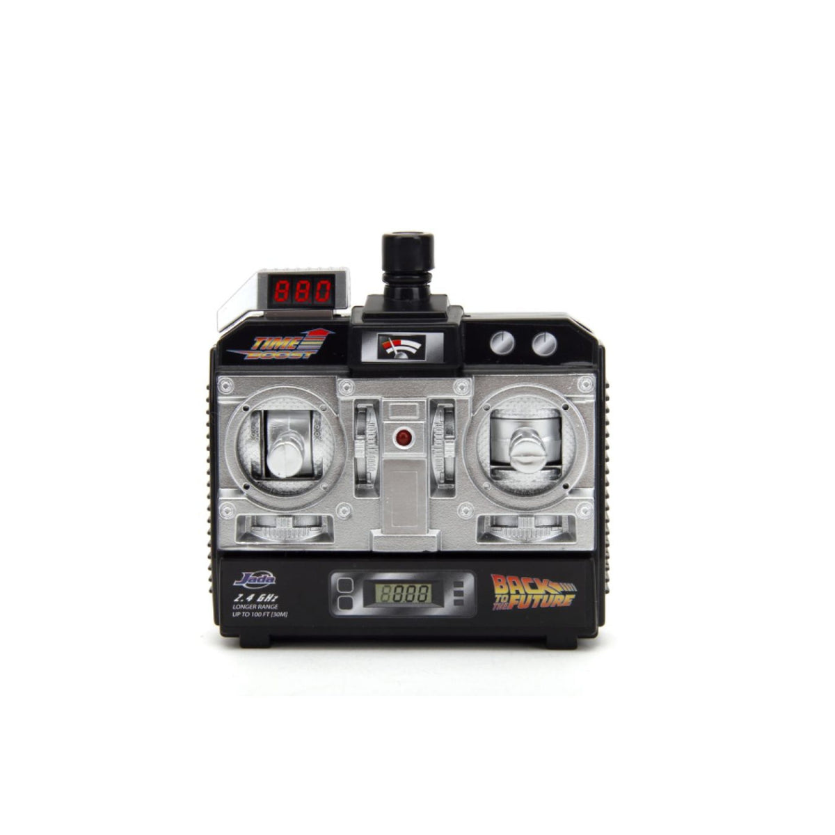 Jada Back To The Future 1:16 Remote Control Time Machine With Lights