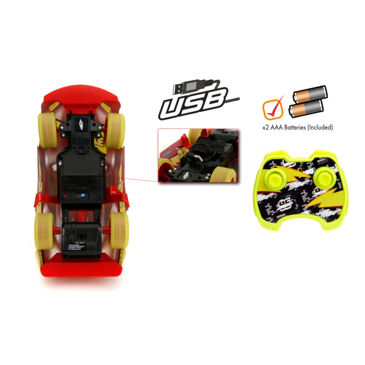Disney Pixar Cars 1:14 R/C Lightning McQueen