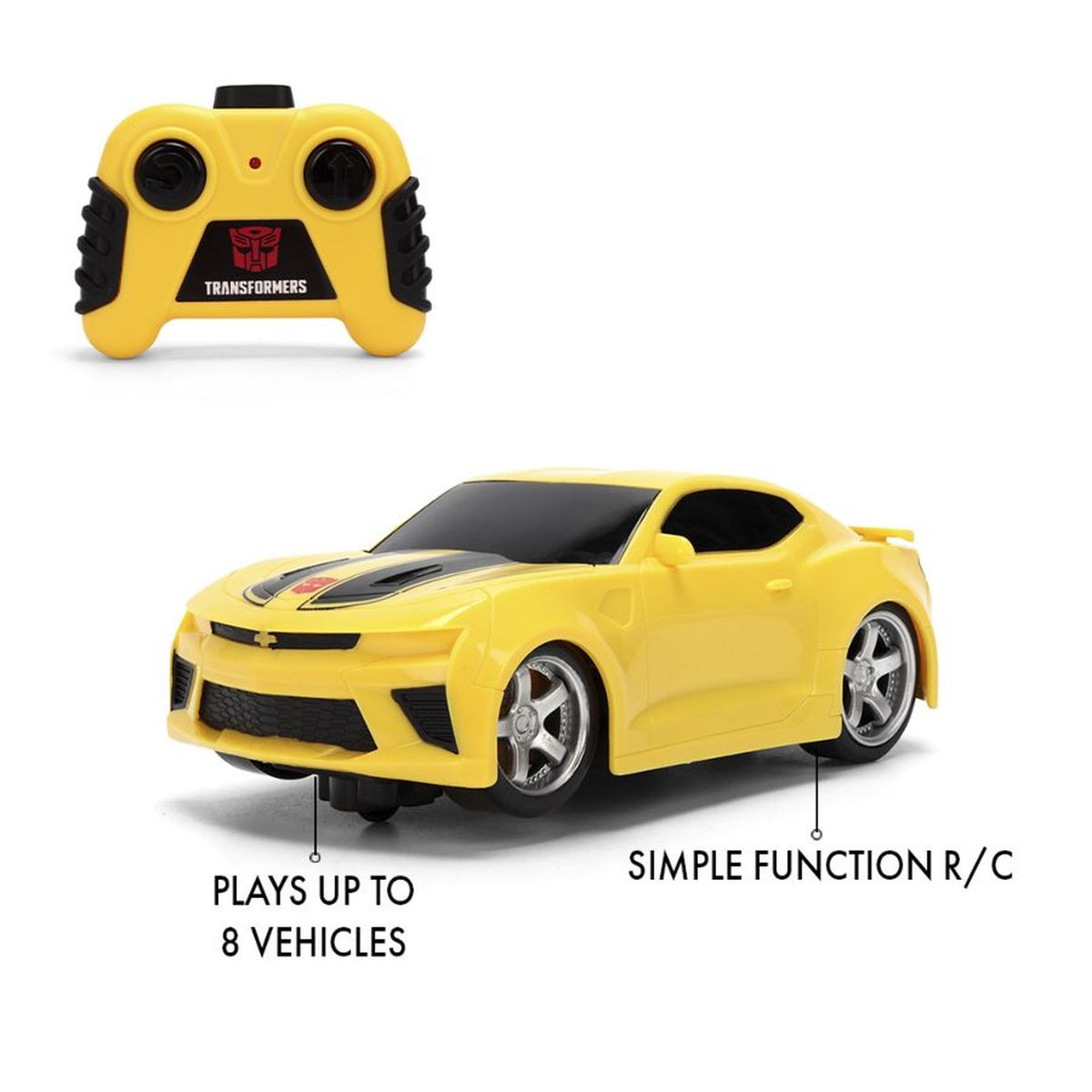 Transformers 1:32 R/C Chevrolet Camaro - Bumblebee