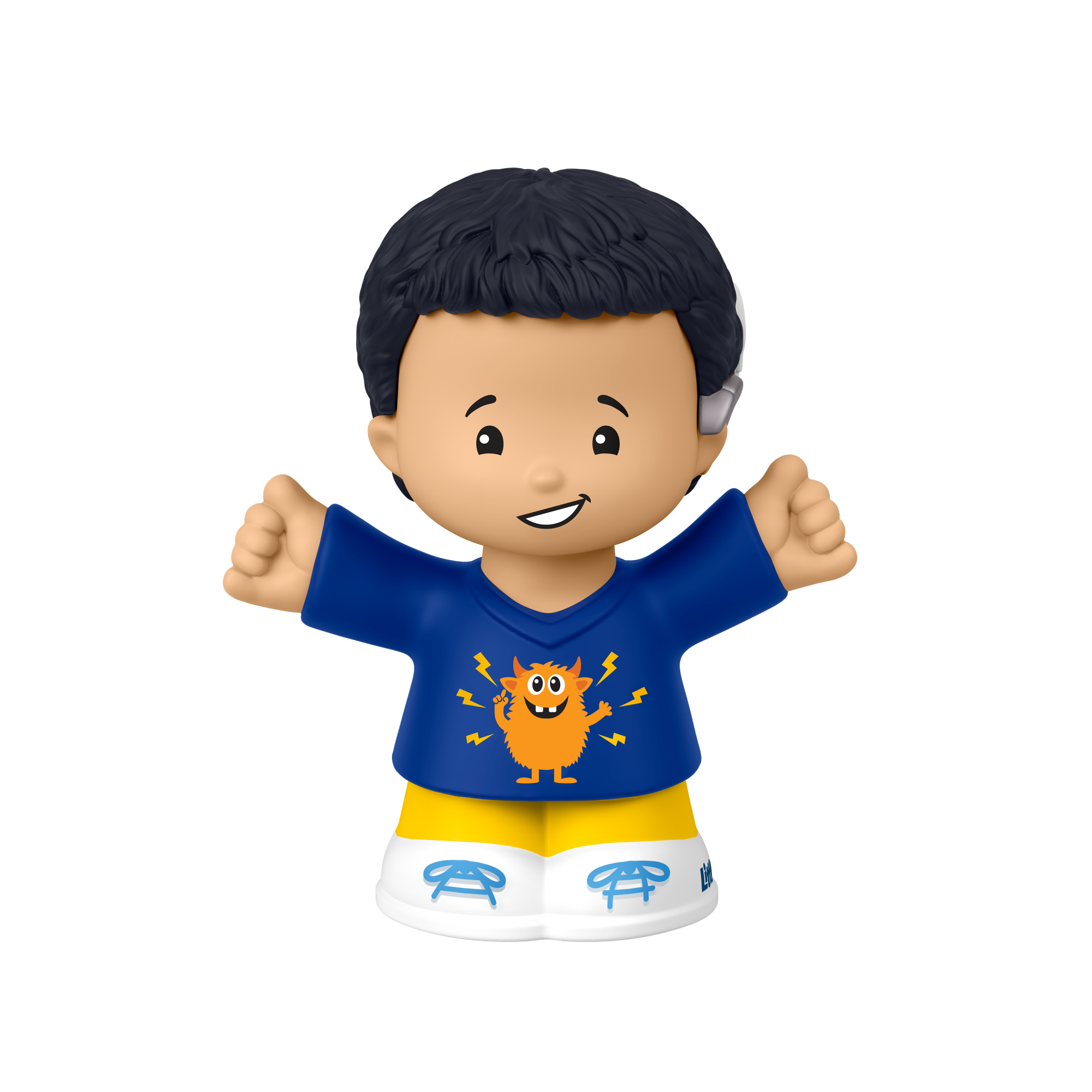 Fisher Price Little People Boy With Cochlear Implant Mini Figure