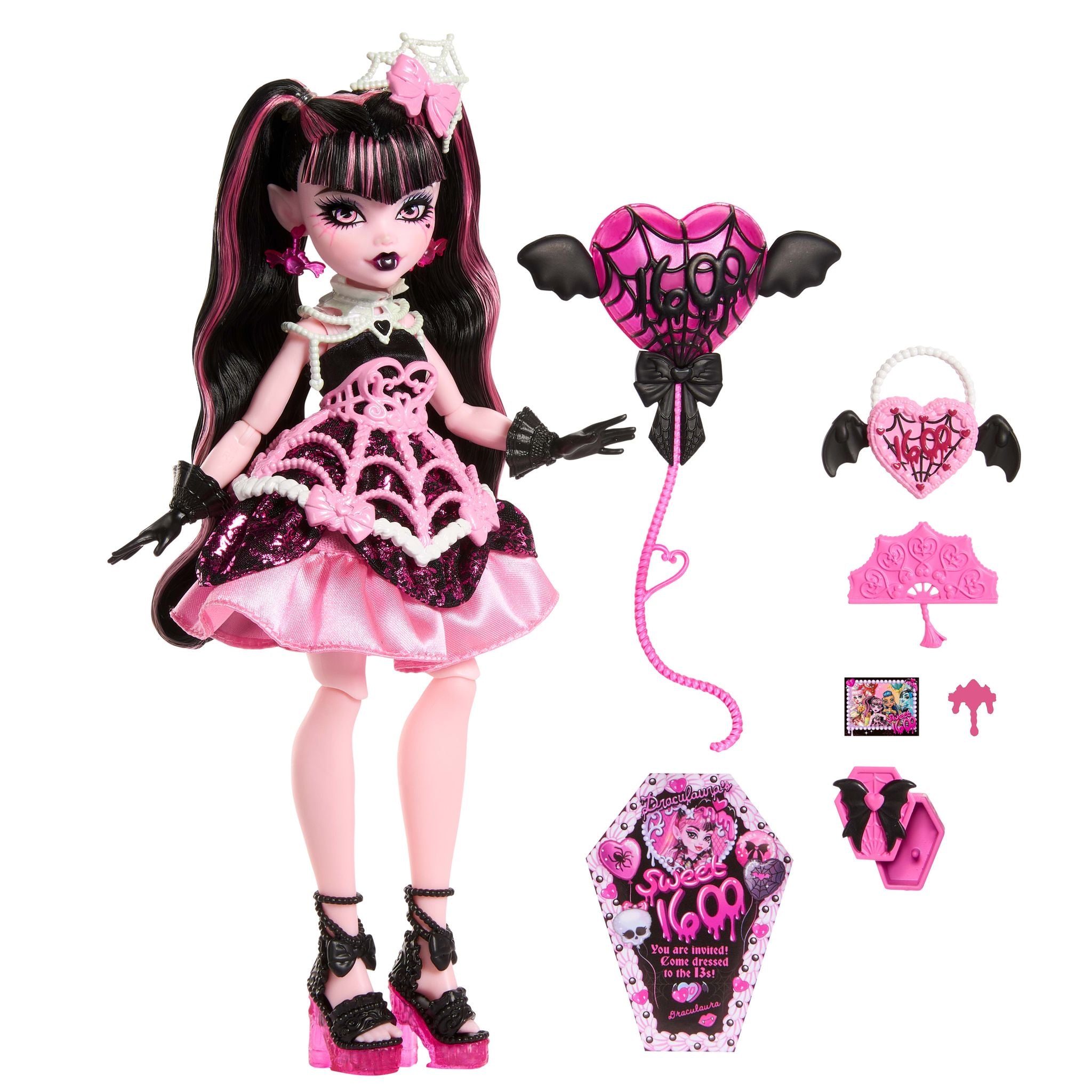Monster High Scary Sweet Birthday 1600 Draculaura Doll