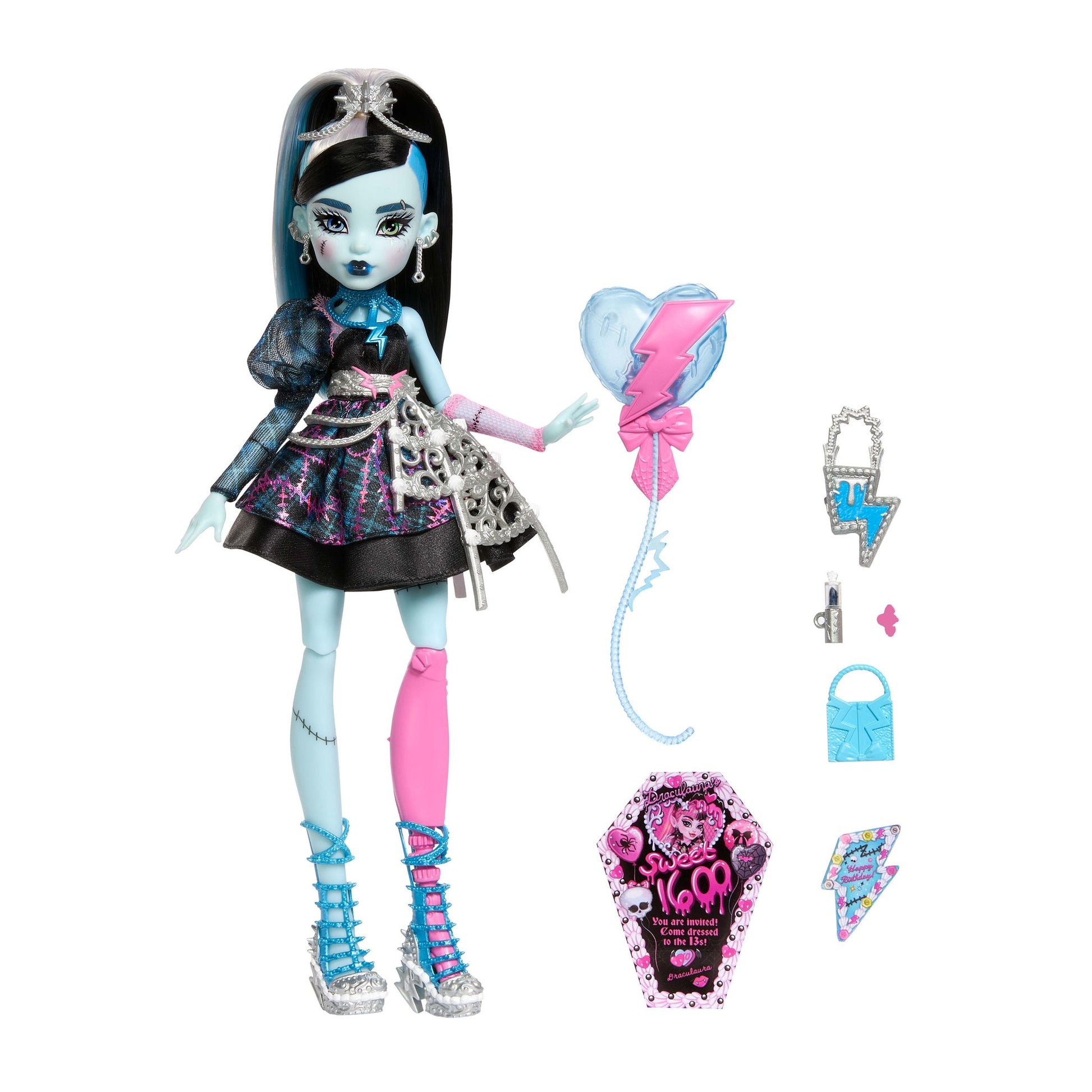 Monster High Scary Sweet Birthday 1600 Frankie Stein Doll - Toyworld Australia