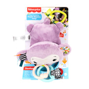 Fisher-Price Sing & Go Purple Monkey Stroller Toy