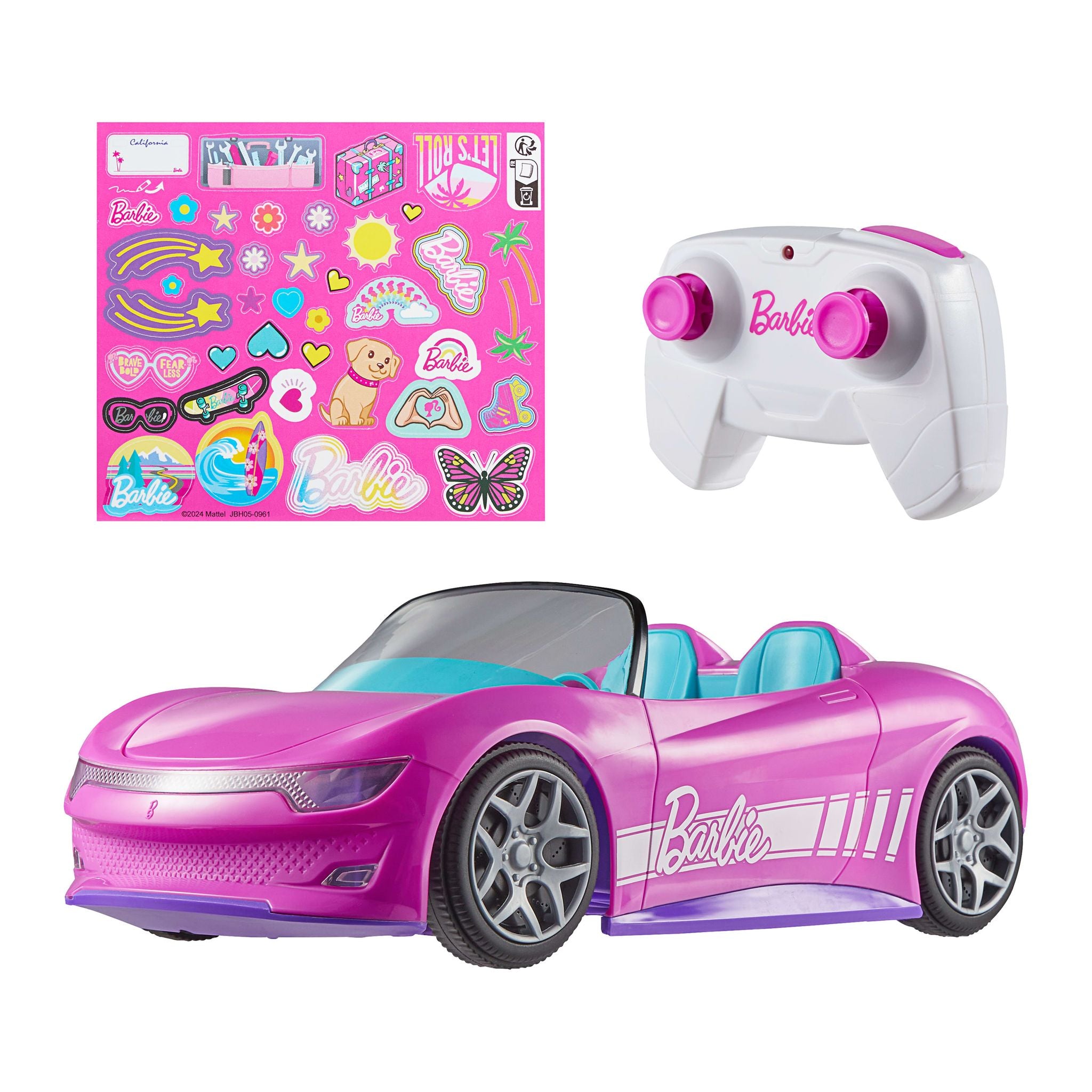Hot Wheels Barbie Convertible Vehicle RC