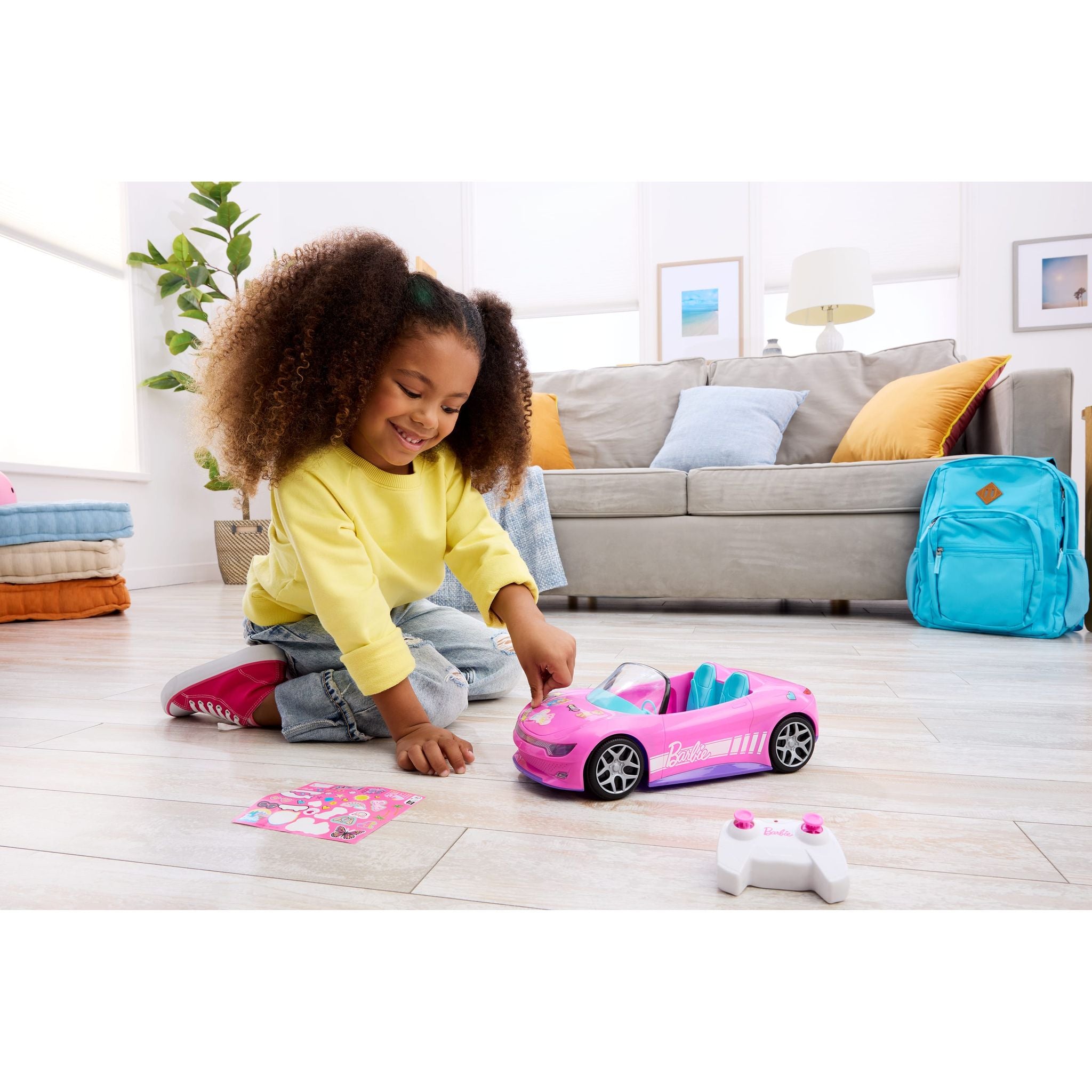 Hot Wheels Barbie Convertible Vehicle RC