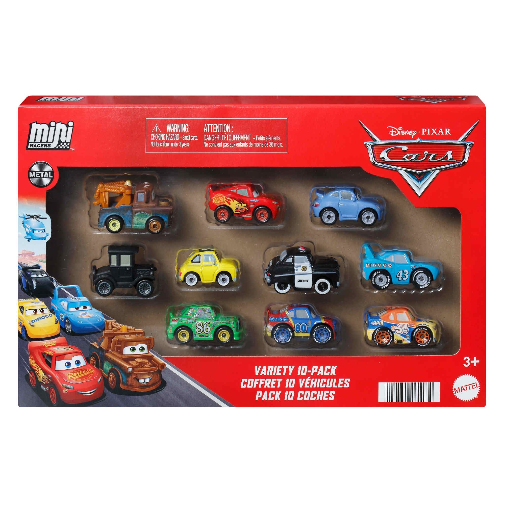 Disney Pixar Cars Mini Vehicle 10 Pack
