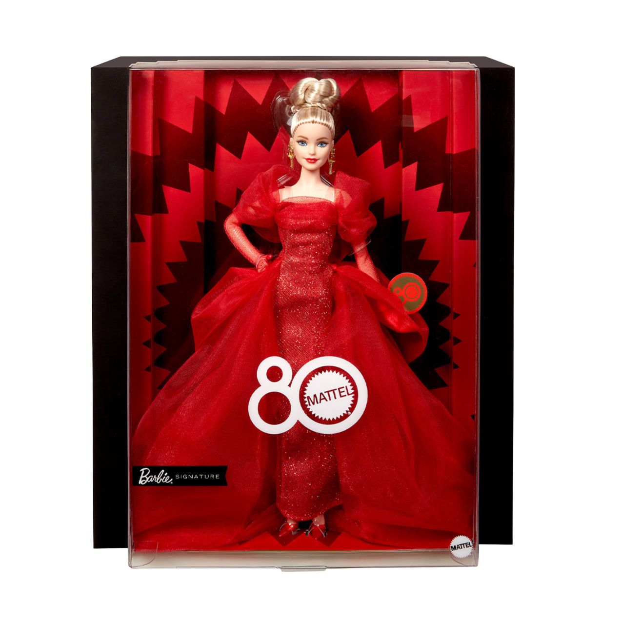 Barbie Signature Mattel 80th Anniversary Barbie Doll - Blonde - Toyworld Australia