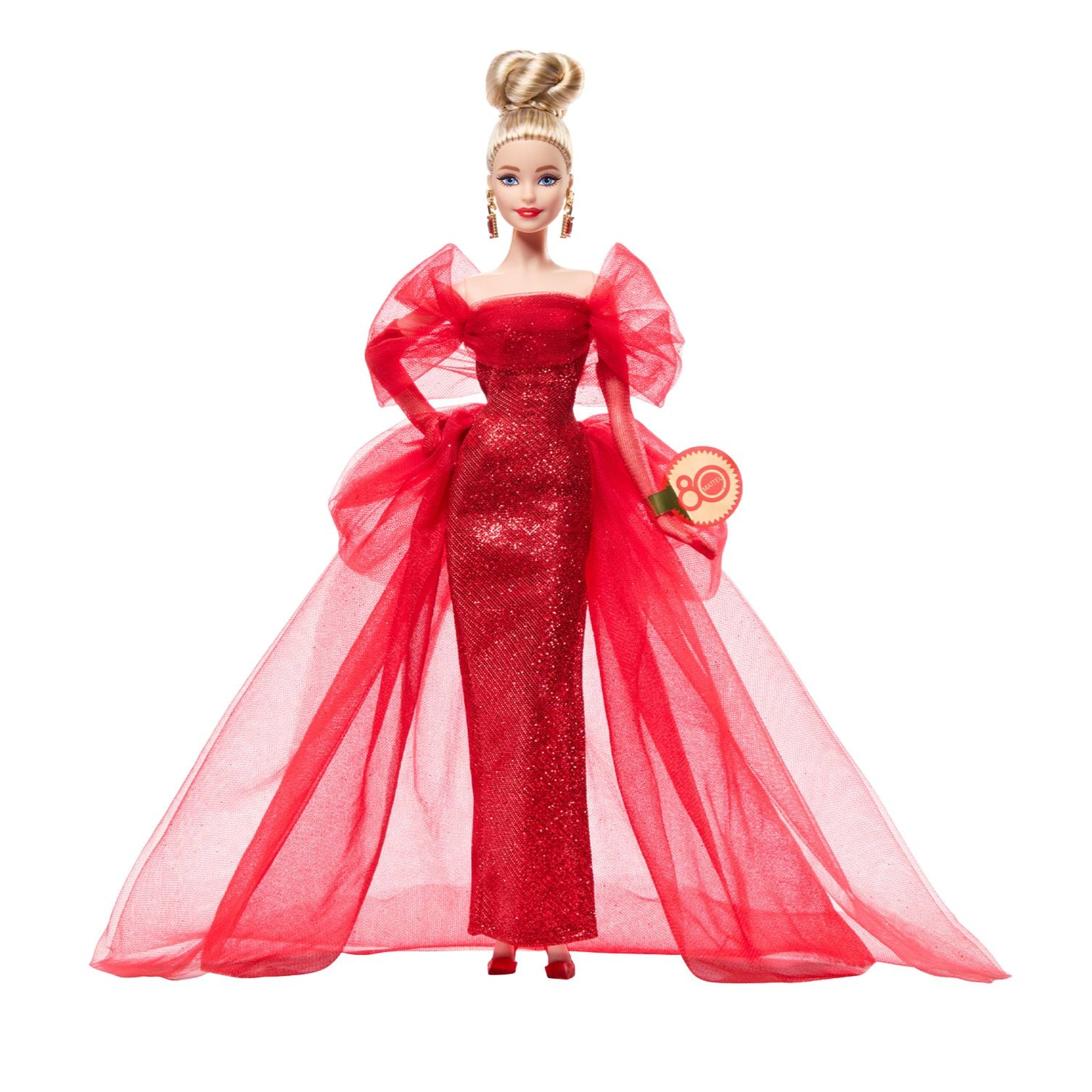 Barbie Signature Mattel 80th Anniversary Barbie Doll - Blonde - Toyworld Australia