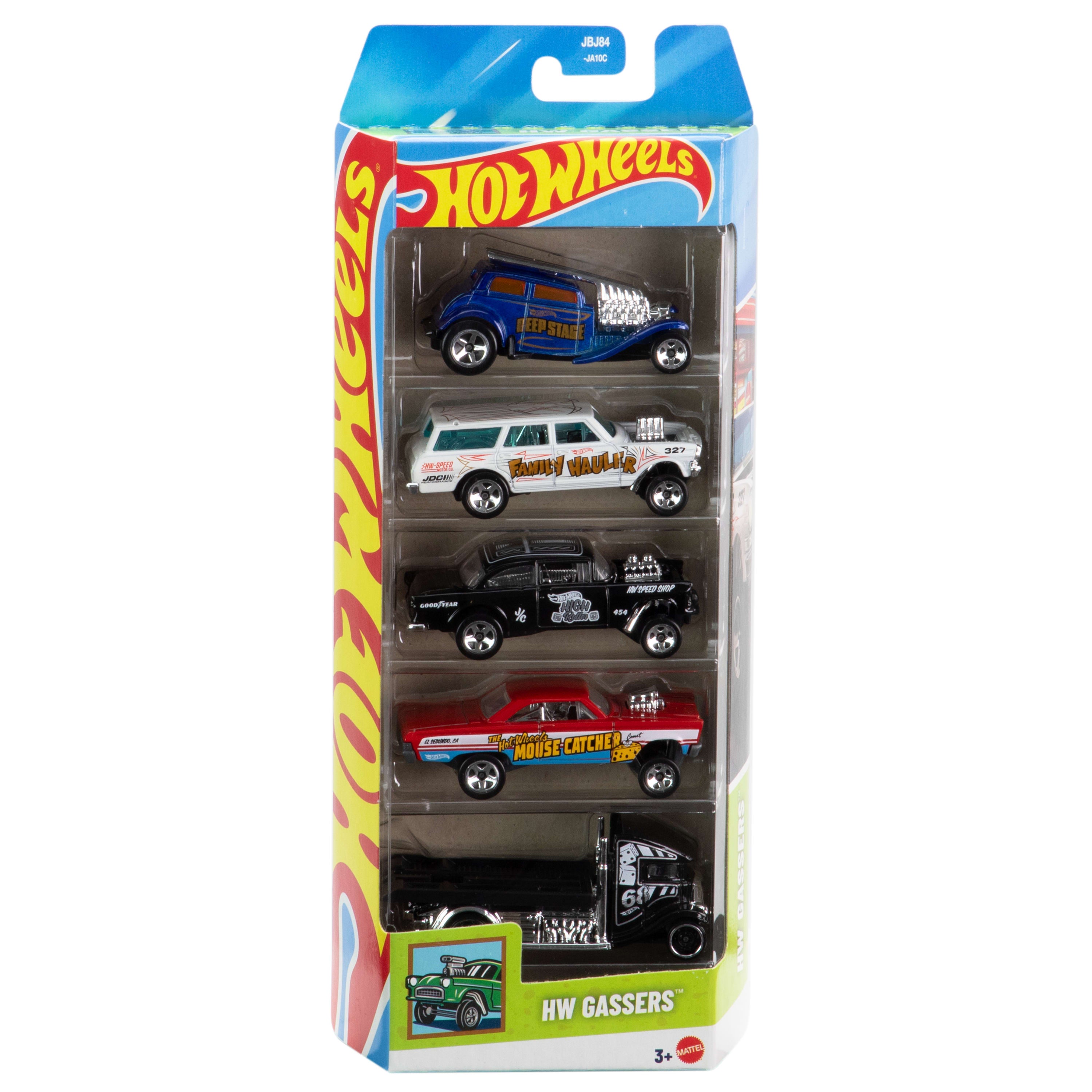Hot Wheel Die Cast Car Gift Set 5 Pack Assorted Styles