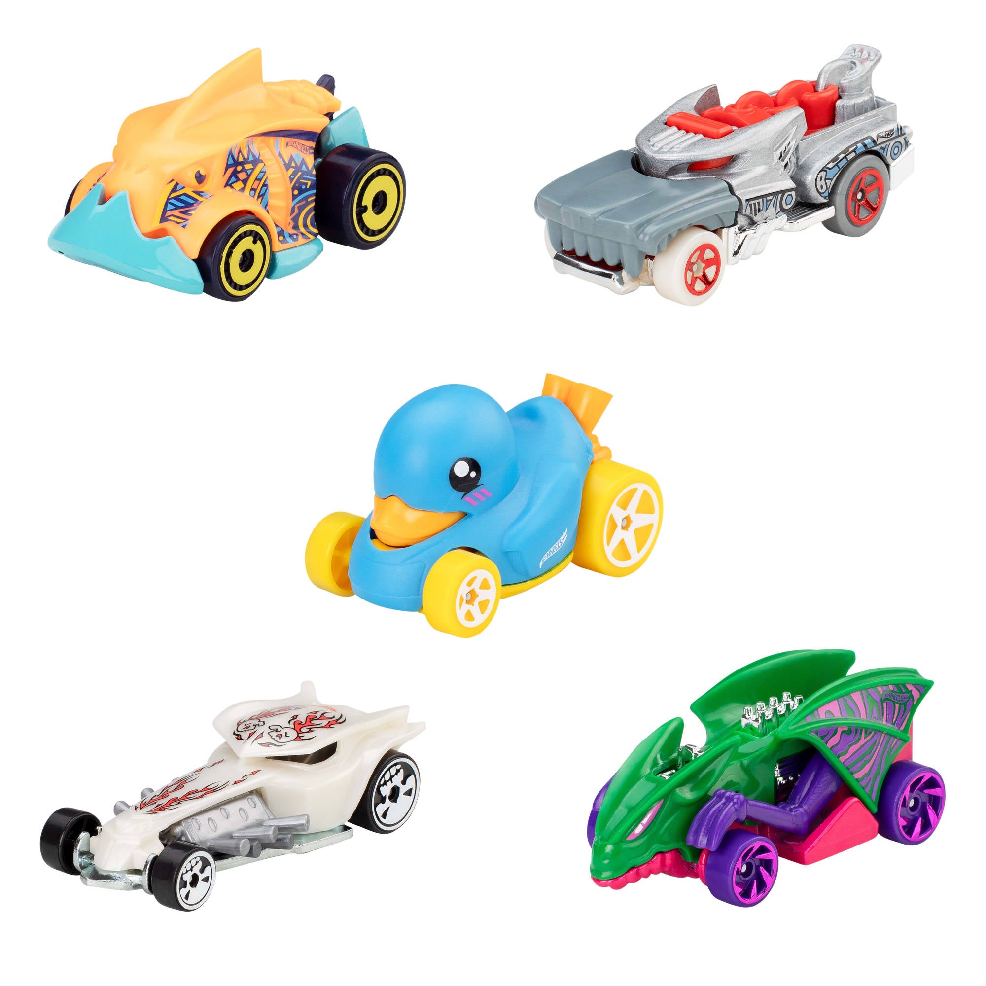 Hot Wheel Die Cast Car Gift Set 5 Pack Assorted Styles