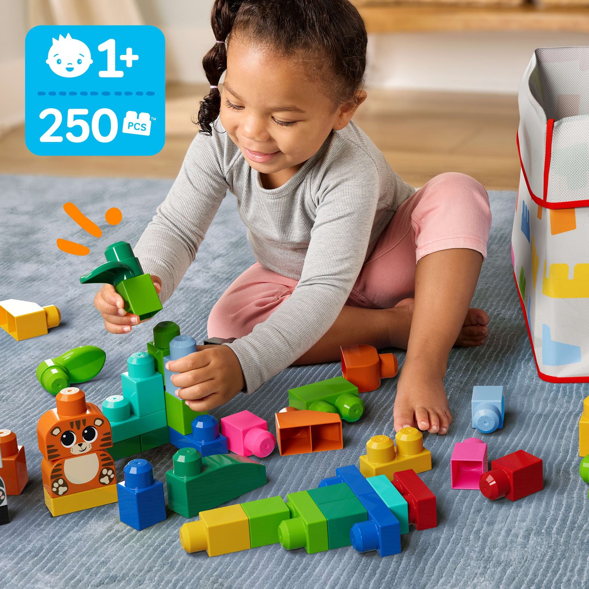 Mega Bloks Animal Blocks Building Set