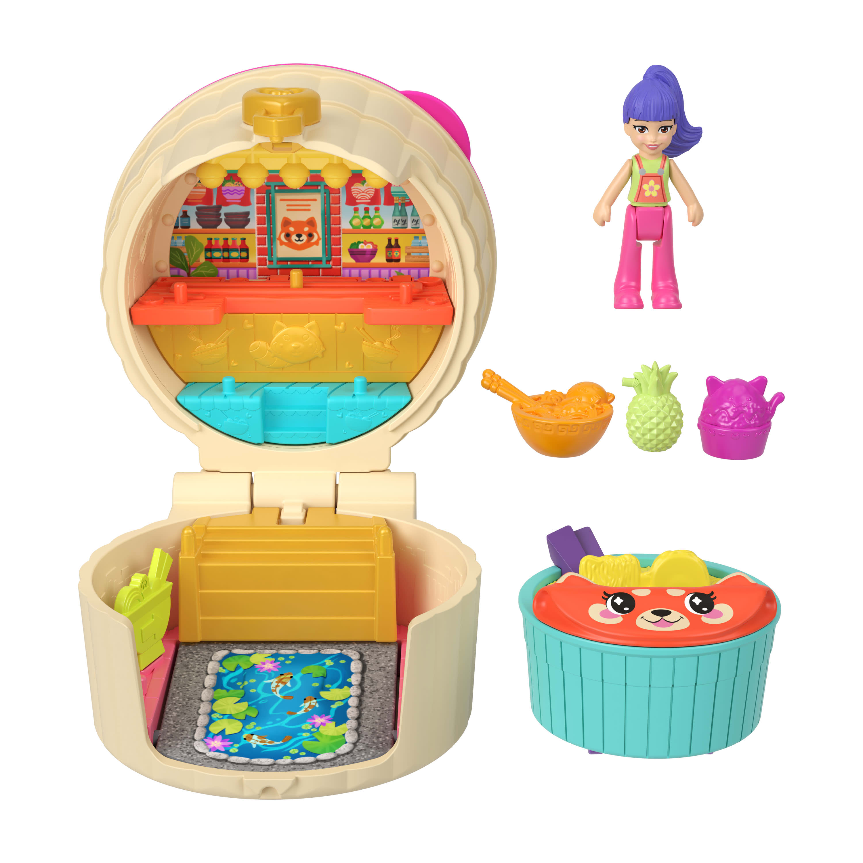 Polly Pocket Tiny Take Out Reveal Compact Playset Assorted Styles