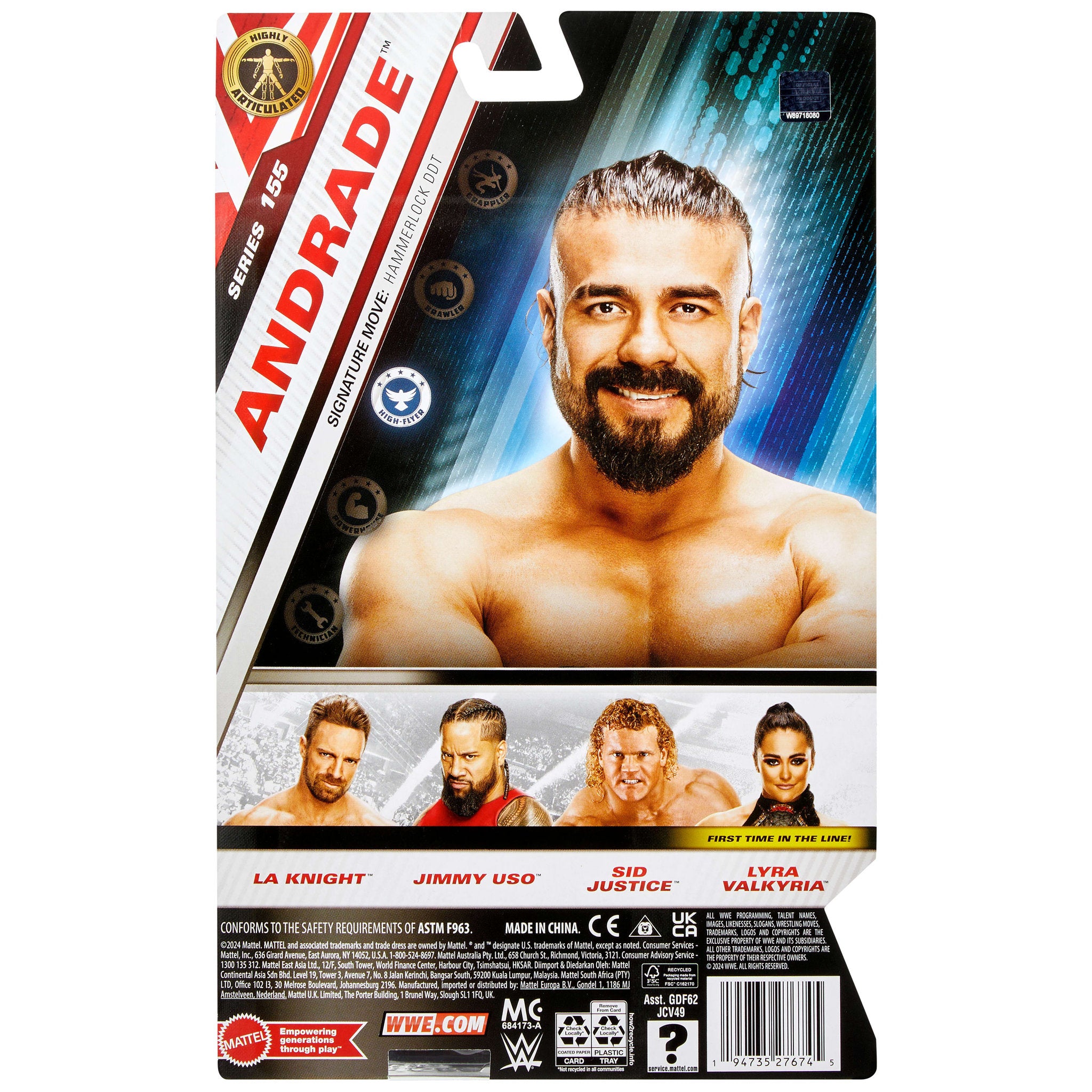 WWE Figure Main Event Series - Andrade - Toyworld Australia