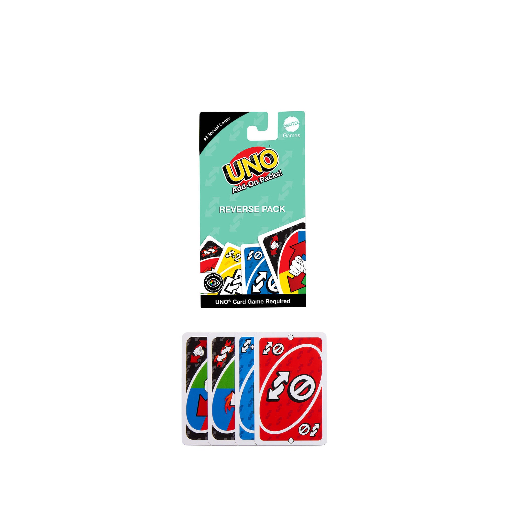 UNO Reverse Add-On Pack Card Game