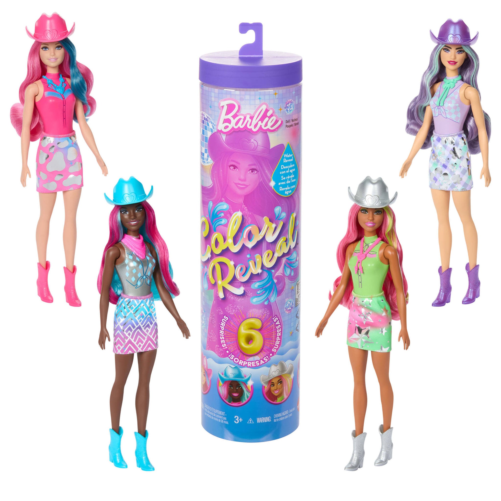 Barbie Colour Reveal Disco Star Series Blind Box