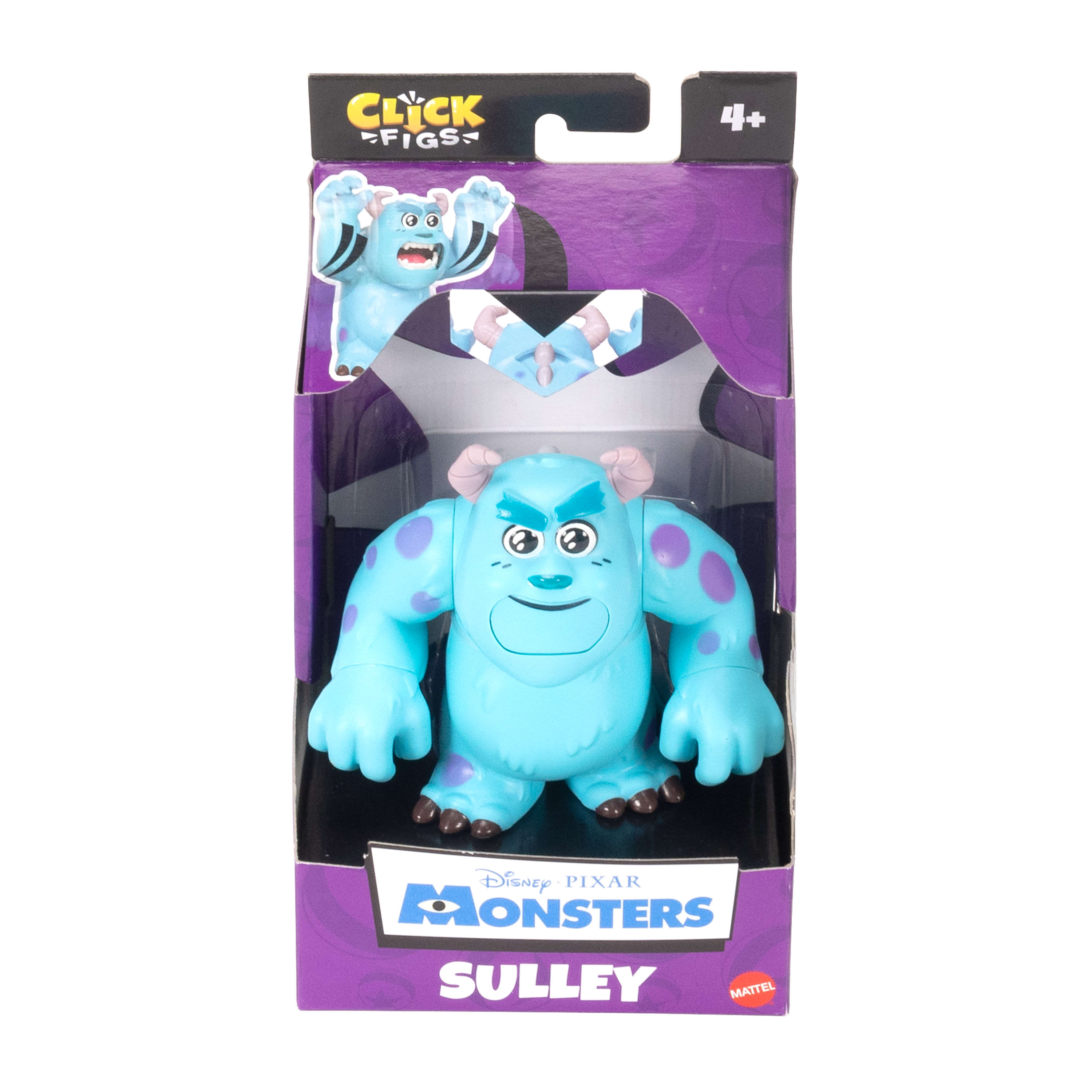 Disney Sulley フィギュア Mattel Pixar Monsters at Work James P Sulley Sullivan Action