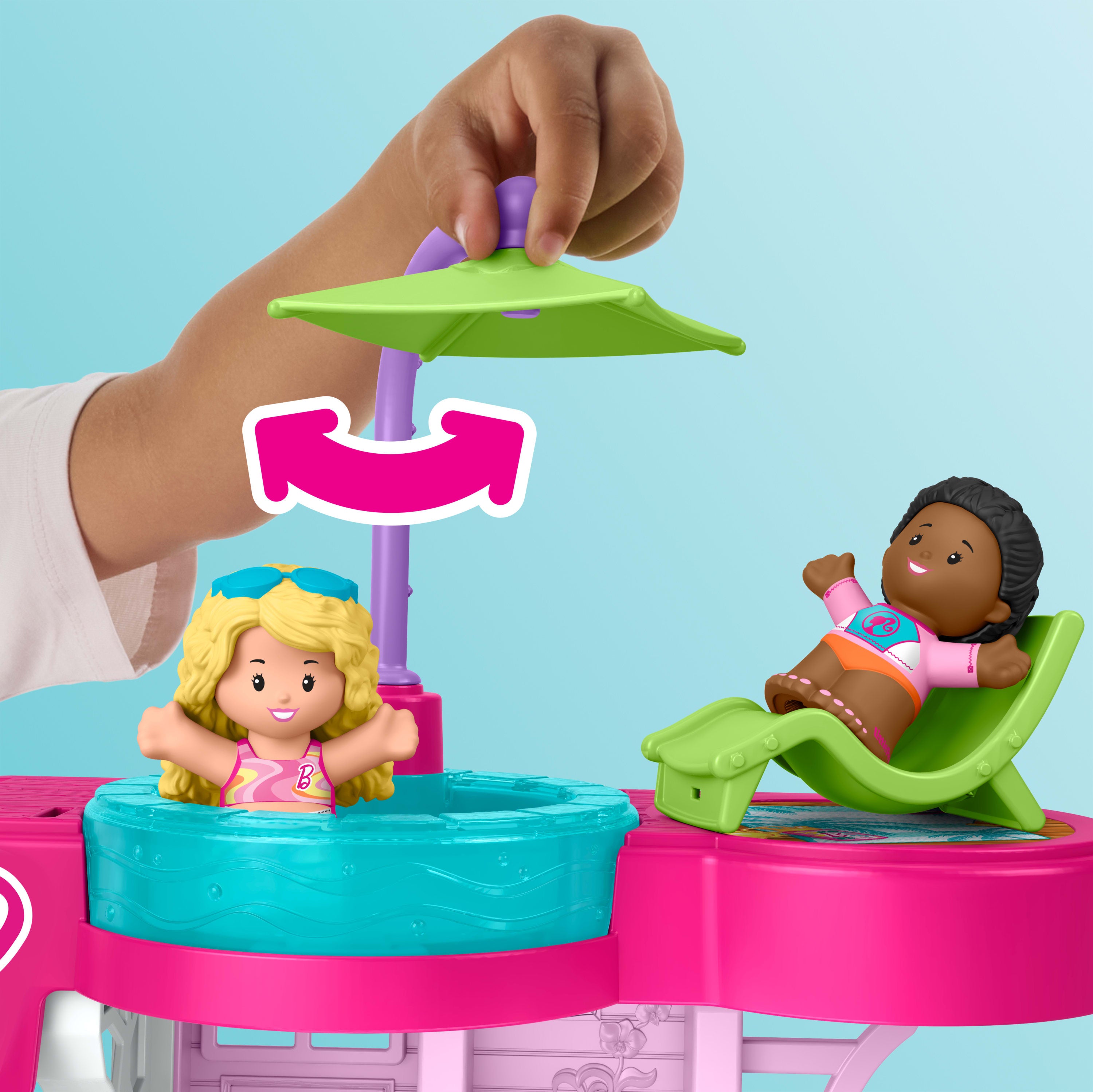 Fisher-Price Little People Malibu Barbie Beach House